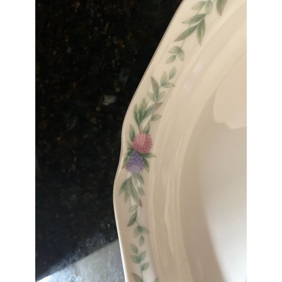 Noritake Gala Cuisine "Conservatory" 8 1/4" Salad Plates Japan (Qty. 2) - Picture 2 of 5